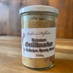 Grillknacker in Honig Senf Sauce